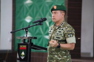 Pangdam XIX/Tuanku Tambusai Pimpin Kenaikan Pangkat 41 Perwira Menengah, Tegaskan Amanah dan Tanggun